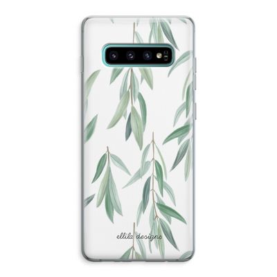 Branch up your life: Samsung Galaxy S10 Plus Transparant Hoesje
