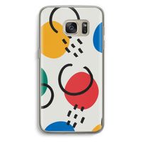 Illustratieve pop 3: Samsung Galaxy S7 Transparant Hoesje