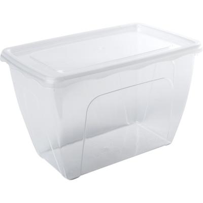 Vershoudbakje - hoog/diep - transparant - 1,5 liter - 18 x 12 x 12 cm - vershouddoos