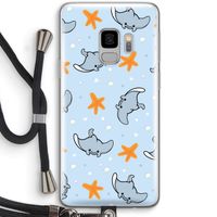 Manta: Samsung Galaxy S9 Transparant Hoesje met koord