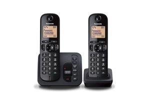 Panasonic KX-TGC222 DECT-telefoon Nummerherkenning Zwart