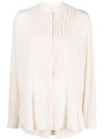 ISABEL MARANT blouse Amel à design plissé - Tons neutres