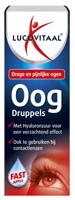 Lucovitaal Non-Food Vloeibaar Oogdruppels Droge en Pijnlijke Ogen 10ml