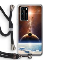 Omicron 2019: Huawei P40 Transparant Hoesje met koord