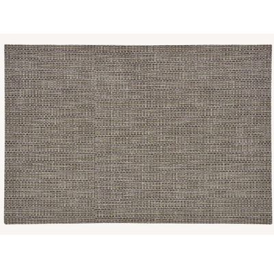 1x Rechthoekige placemats lurex bruin/goud kunststof 45 x 30 cm