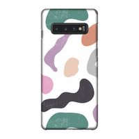 Memphis Shapes: Samsung Galaxy S10 4G Volledig Geprint Hoesje