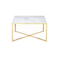 Salontafel Nuray Wit-Goud
