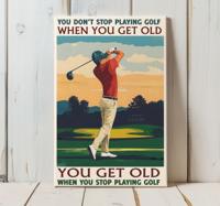 Golfen Canvas schilderij sport