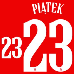 Piatek 23 (Officiële Polen Away Bedrukking 2020-2021)