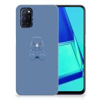 OPPO A52 | A72 Telefoonhoesje met Naam Baby Rhino