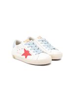 Golden Goose Kids baskets Super-Star en cuir - Blanc