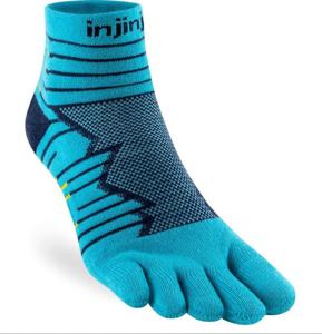 Injinji Ultra run mini-crew - BLAUW - Unisex