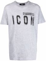 DSQUARED2 t-shirt Icon à logo - Gris