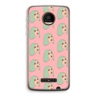 King Kylie: Motorola Moto Z Force Transparant Hoesje