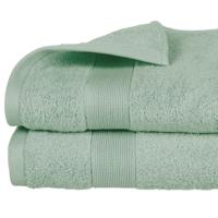 Atmosphera Badhanddoek - 8x - mintgroen - 70 x 130 cm - katoen - 450 grams - luxe handdoek