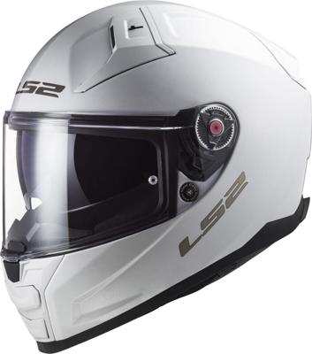 LS2 integraalhelm "ff811 vector ii solid" helmet ff811 vect. ii solid m white