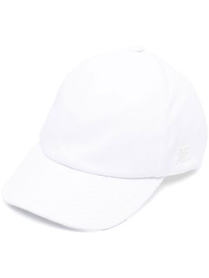 Courrèges casquette à patch logo - Blanc