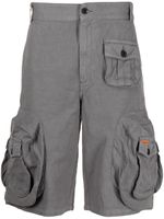 Heron Preston short cargo en coton mélangé - Gris - thumbnail