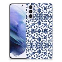 Samsung Galaxy S21 Plus | TPU Case | Flower Blue