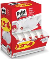 Pritt correctieroller Eco Flex, value pack met 12+4 stuks Pritt correctieroller Eco Flex, value pack met 12+4 stuks