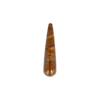 Massage Griffel Tijgeroog - ca. 7.5 cm