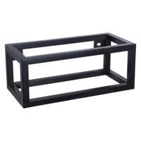Differnz handdoekhouder voor fontein | mat zwart | 38.5 x 18.5 x 15.5 cm
