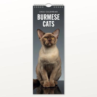 Burmees Slimline Kalender 2026