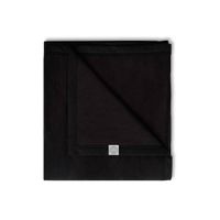 Jollein baby ledikantdeken 100x150 cm zwart - thumbnail