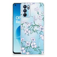 OPPO Reno 6 5G Uniek TPU Case Blossom White