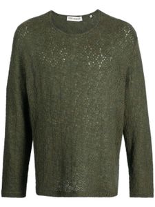 OUR LEGACY pull en maille pointelle - Vert