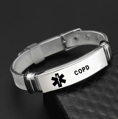 Armband COPD identificatie - Nieuw Sasha - Spiritueelboek.nl Armband COPD identificatie - Nieuw Sasha - Spiritueelboek.nl