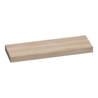 Brauer Creek Topblad Vrijhangend - 140 cm - Lamellen - Eiken Wit