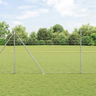 Weidehekwerk Zilver 25 x 1.6 m Gegalvaniseerd staal