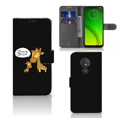 Motorola Moto G7 Power Leuk Hoesje Giraffe Motorola Moto G7 Power Leuk Hoesje Giraffe