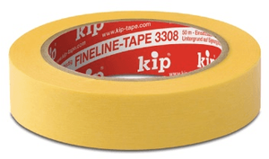 kip 3308 washi-tec premium plus geel 18mm x 50m