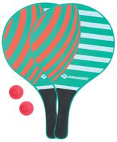 Schildkröt Funsports 970157 strand-tennisraet Multiplex Groen, Oranje, Wit 2 stuk(s) - thumbnail
