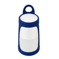 Draagbare silicagel Bluetooth Speaker beschermhoes voor BOSE SoundLink revolve + (donkerblauw)