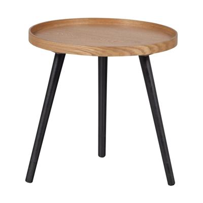 Woood Mesa bijzettafel Ø45 cm Naturel