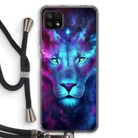 Firstborn: Samsung Galaxy A22 5G Transparant Hoesje met koord