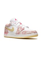 Jordan Kids baskets Air Jordan 1 'Paint Drip' - Blanc - thumbnail