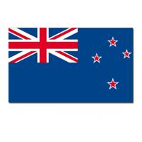 Vlag - Nieuw Zeeland - luxe kwaliteit polyester - 100 x 150 cm - New Zealand