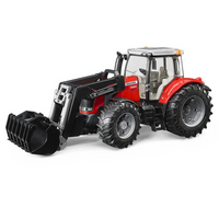 Bruder Massey Ferguson 7600 met voorlader