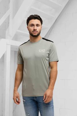 EA7 Emporio Armani 7M000299 T-Shirt Heren Lichtgroen - Maat XXL - Kleur: Lichtgroen | Soccerfanshop