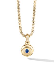 David Yurman pendentif Evil Eye en or 18ct à ornements en pierre