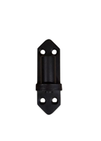 Waelbers Plaatduim 18 D1 zwart met 4 gaten - 10 Stuk(s) - 813217.05