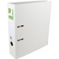 Q-CONNECT ordner, voor ft A4, uit Recycolor papier, rug van 8 cm, wit