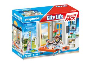 PLAYMOBIL City Life - Starterpack Kinderarts constructiespeelgoed 70818