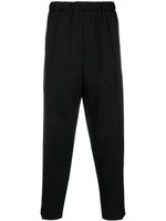 Jil Sander pantalon fuselé à coupe ample - Noir