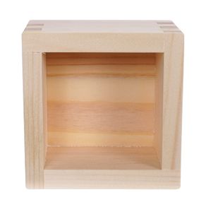 Houten Sake Kop - Masu - 8 x 8 x 5 cm