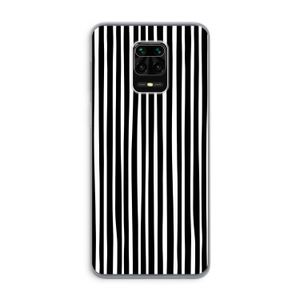 Stripes: Xiaomi Redmi Note 9 Pro Transparant Hoesje